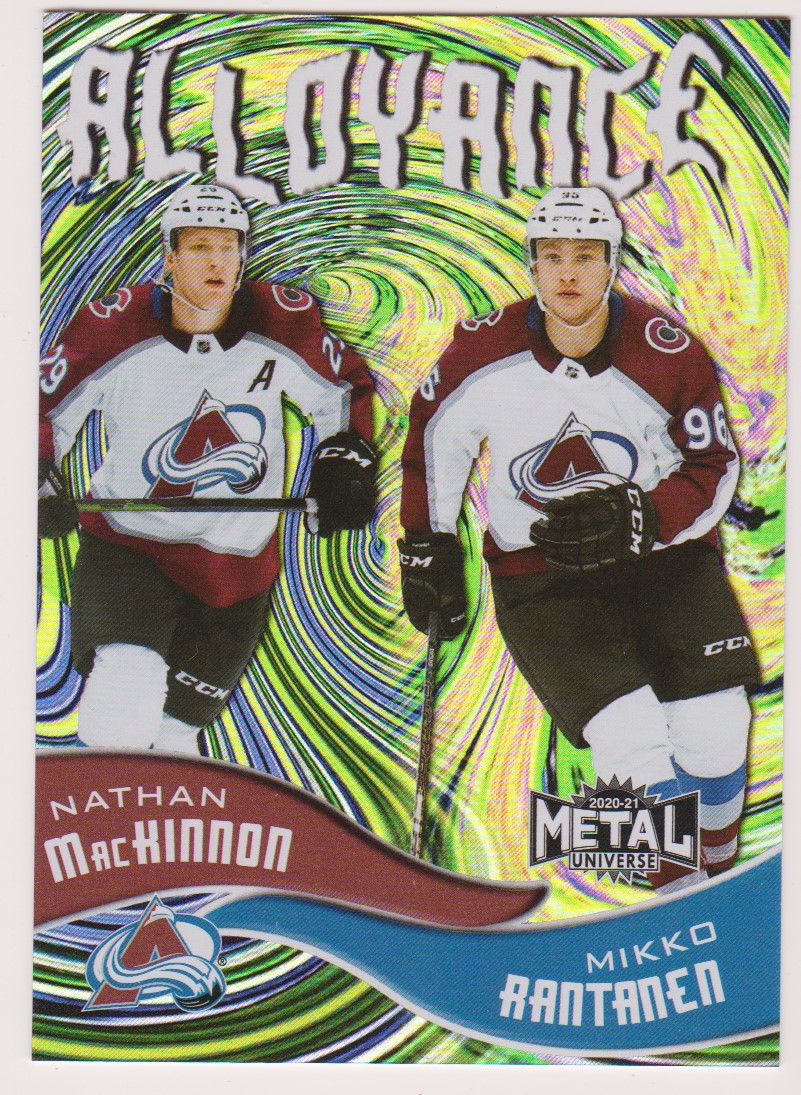 2020-21 Metal Universe Alloyance #AL13 Mikko Rantanen... (image for) 2020-21 Metal Universe Alloyance #AL13 Mikko Rantanen...
